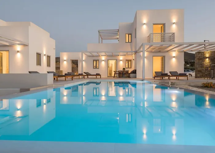 Beautiful Paros 2 Bedroom Nirvana Breathtaking Sea Views וילה